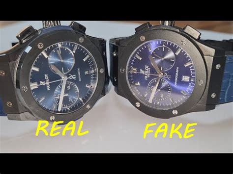 hublot real vs false